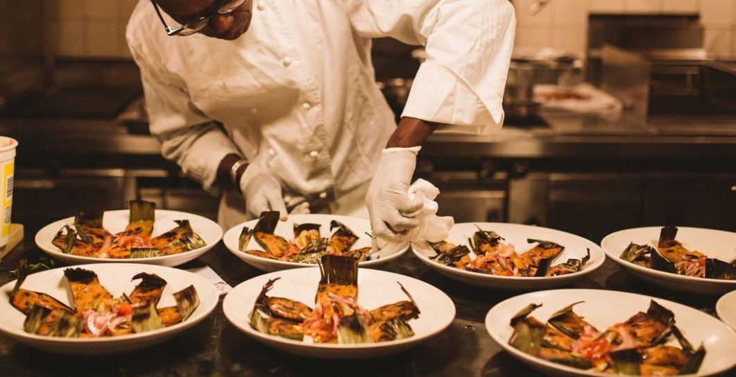 African hospitality staff