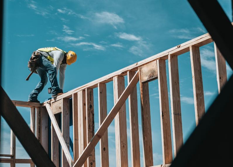 African construction workers